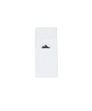 sock with birkenstock arizona embroidery
