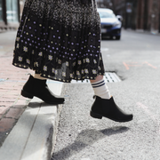 Blundstone 1977 Black Womens Low Cut Boots