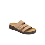 blundstone womens beige slides