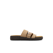 blundstone womens beige slides