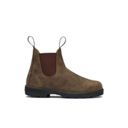 Blundstone 585 Rustic Brown Leather Unisex Chelsea Boots