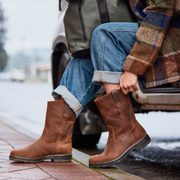cowboy boot in brown