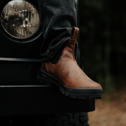 Blundstone x Filson  Water-Resistant Oiled Waxed Nubuck Boot Teak