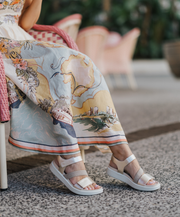 Summer sandals for women gold shoes adjustable shoes