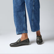 Fitflop  Delicato Stud/Eyelet Soft Leather Loafer