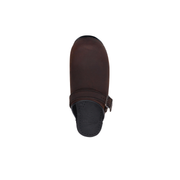 Dansko Ingrid Antique Brown/Black Oiled Clog