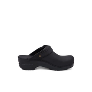 womens supportive clogs black