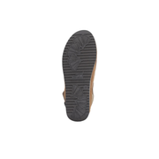 womens brown suede clogs
