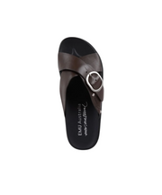 EMU Ebony Leather Slides Brown