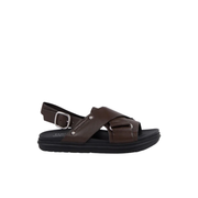 EMU Faye Leather Sandals Brown