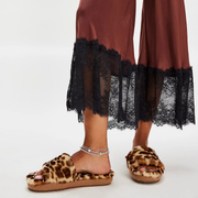 womens leopard print slippers