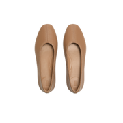 womens brown ballet flats