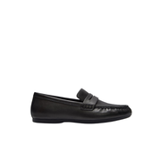 FitFlop Delicato Leather Loafer Black