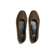 FitFlop Delicato comfortable women's suede ballerina flats in leopard print