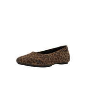 FitFlop Delicato comfortable women's suede ballerina flats in leopard print