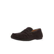 FitFlop Delicato comfortable women's suede loafer in chocolate