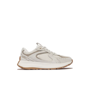 FitFlop F-Mode Flow Suede Mesh Leather Flatform Sneaker Urban White