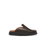 FitFlop Gen-FF Mens Leather Mules Brown