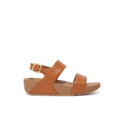 FitFlop Lulu Leather Back-Strap Sandals Light Tan