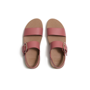 fitflop womens pink leather sandals