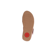 comfortable pink leather sandals