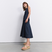 FitFlop Platform Espadrille Leather Wedge Slides Platino