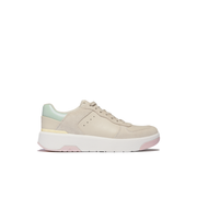 FitFlop Rally Evo Leather Sneaker Beige Multi