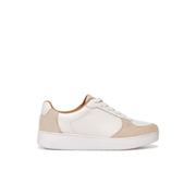 FitFlop Rally Leather/Suede Panel Sneakers Grey