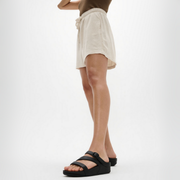 FitFlop  Skinny II Z  Strap  Leather Slide  Black