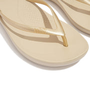 FitFlop iQushion Ergonomic Thongs Gold