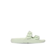 FitFlop iQushion Two Bar Buckle Slides Sagebrush