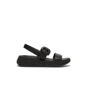 Fitflop F-Mode Espadrille Bucke L Flatform Sandals Black