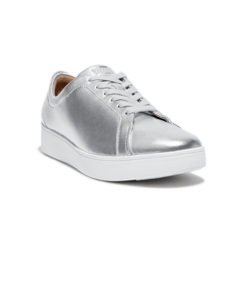 FitFlop Rally Silver Sneakers | Free Shipping â Bstore