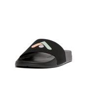 Fitflop iQushion Arrow Knit Slides Black