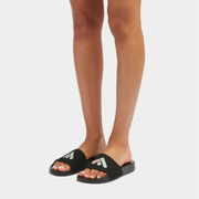Fitflop iQushion Arrow Knit Slides Black