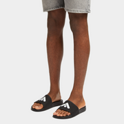 Fitflop iQushion Mens Arrow Pool Slides Black