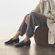 comfortable stylish womens leather loafers