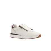 womens comfortable white leather sneakers