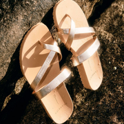 Frankie4 Coast Isla Rose Gold Slides