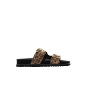 comfortable supportive womens leopard sandals