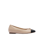 Frankie4 Trinity Warm Sand Black Dress Flat