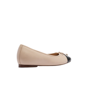 Frankie4 Trinity Warm Sand Black Dress Flat