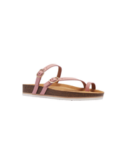 Frankie4 comfortable womens sandal in pink 