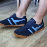 mens gola sneakers navy