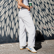 womens leather sneakers white