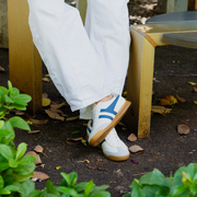 womens leather sneakers white