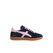 womens comfortable suede sneakers navy