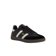 Comfortable womens black casual sneakers