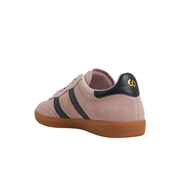 goodsole parallel pink navy suede sneakers