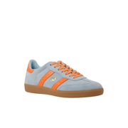 Colourful womens sneakers in blue orange
